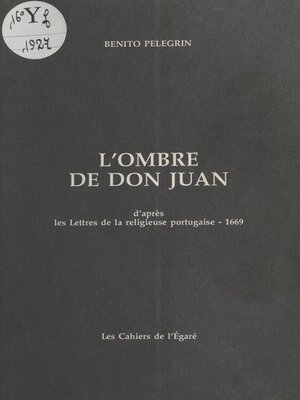 cover image of L'Ombre de Don Juan